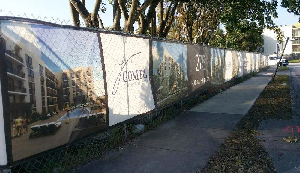 Construction Fence Banner